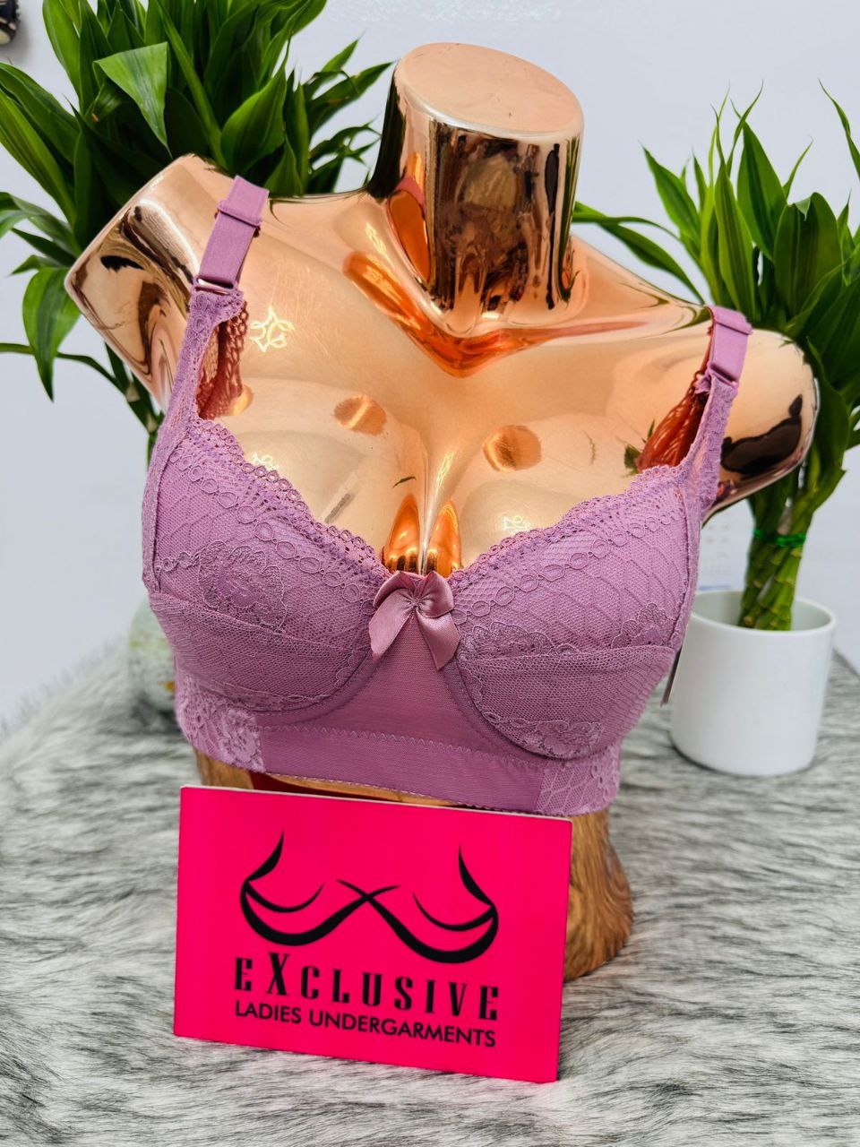 Unlined Lift C-Cup Underwire Bra