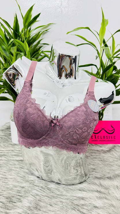 Padless wired bra C Cup
