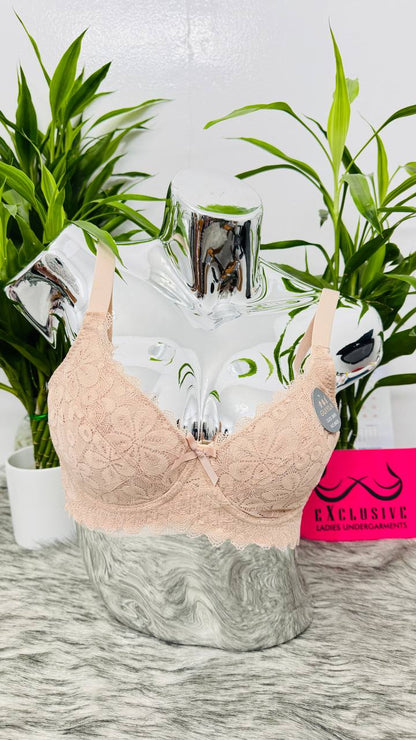 Padless wired bra C Cup