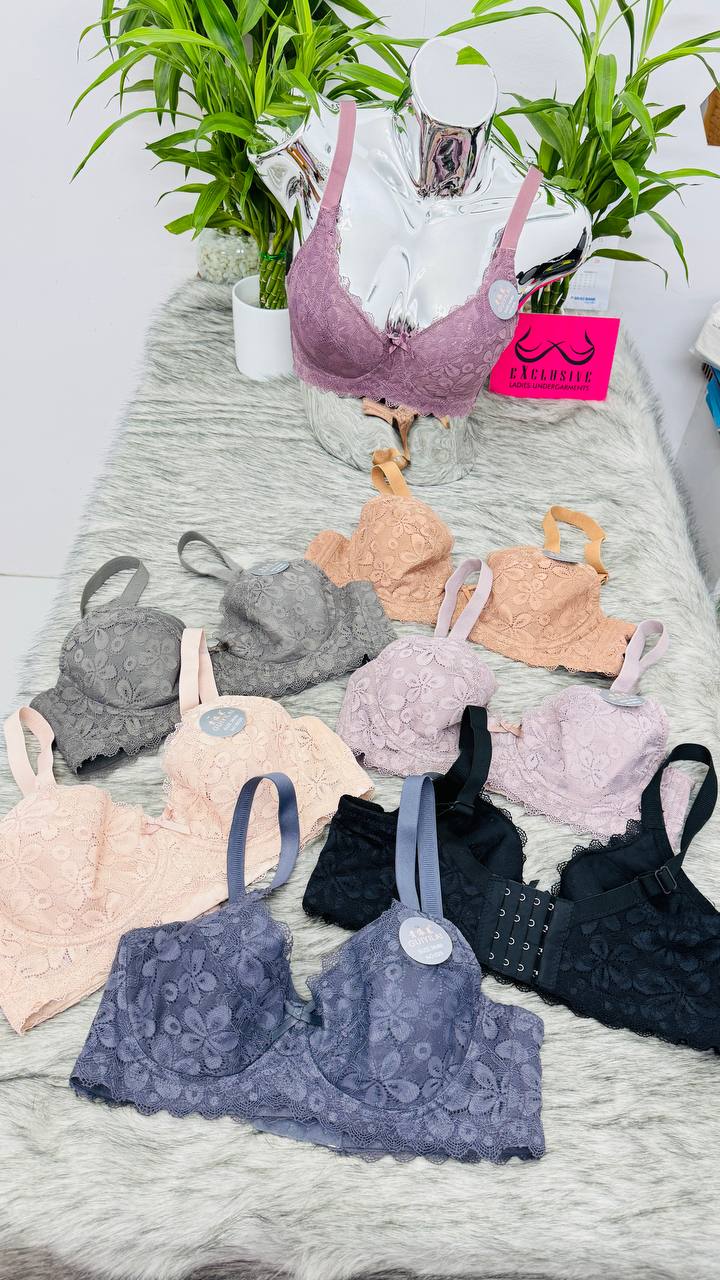 Padless wired bra C Cup