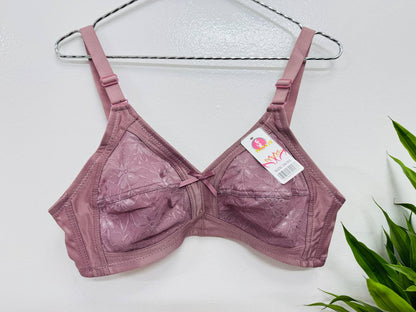 unpadded and unwired bra