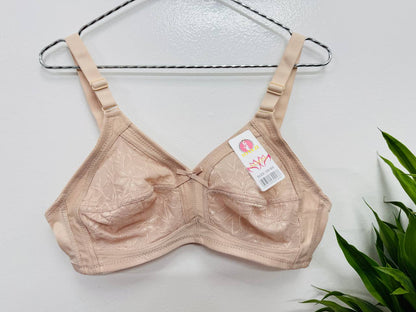 unpadded and unwired bra