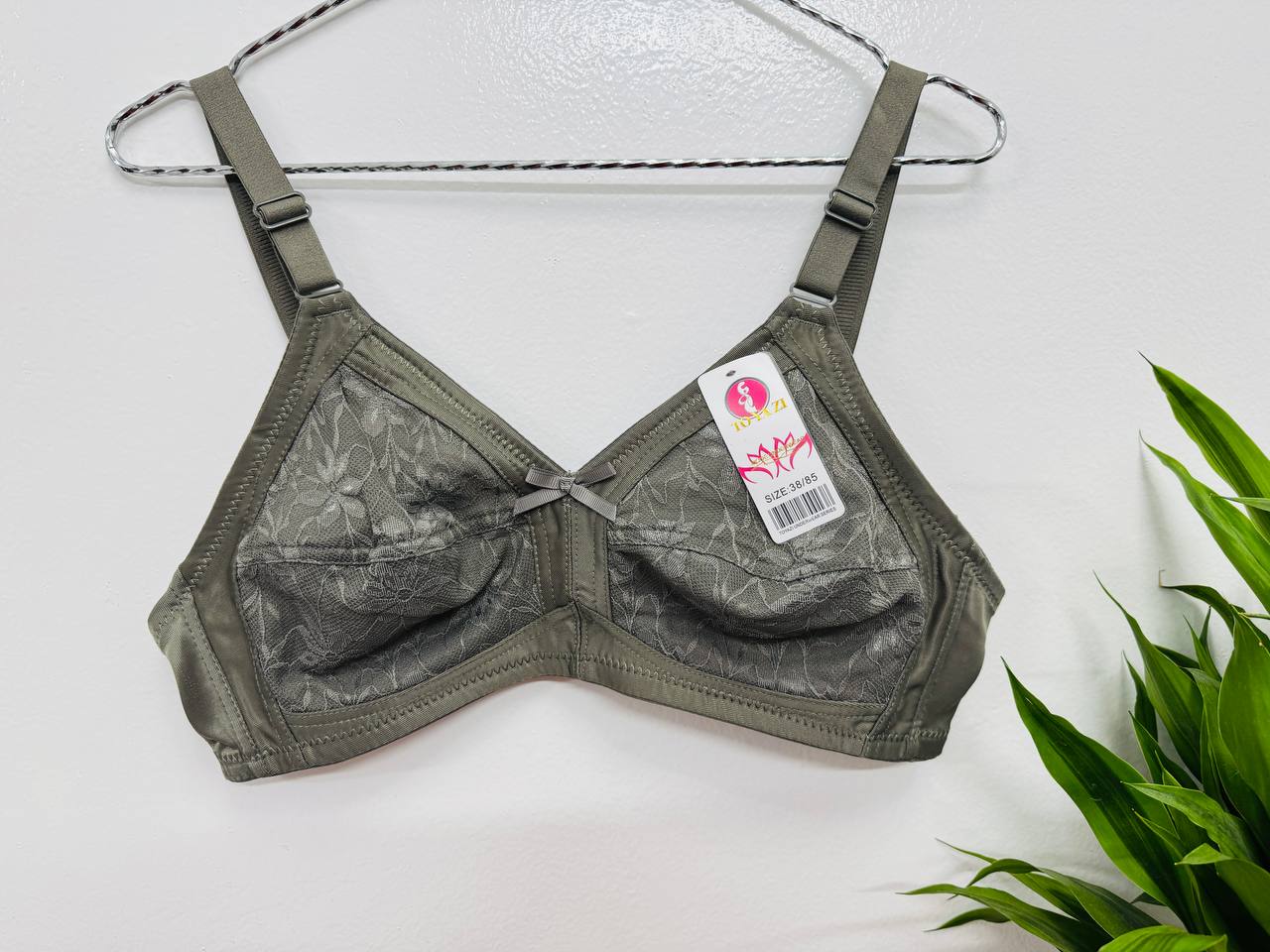 unpadded and unwired bra