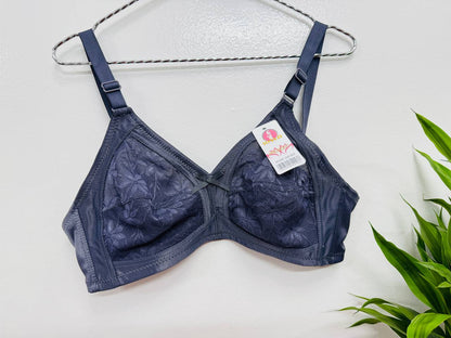 unpadded and unwired bra