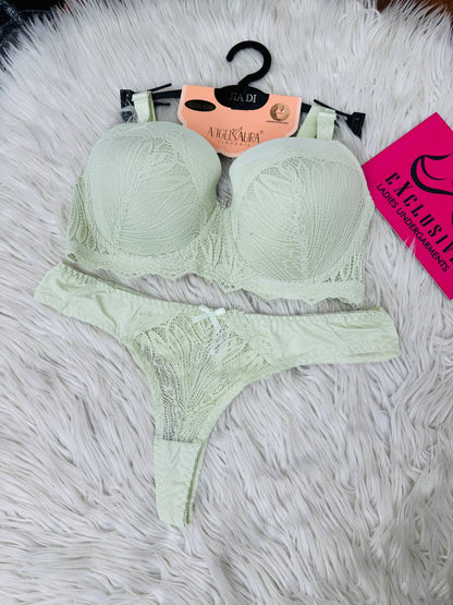 Bridal Bra Panty Set Elegance Lace Lingerie Set
