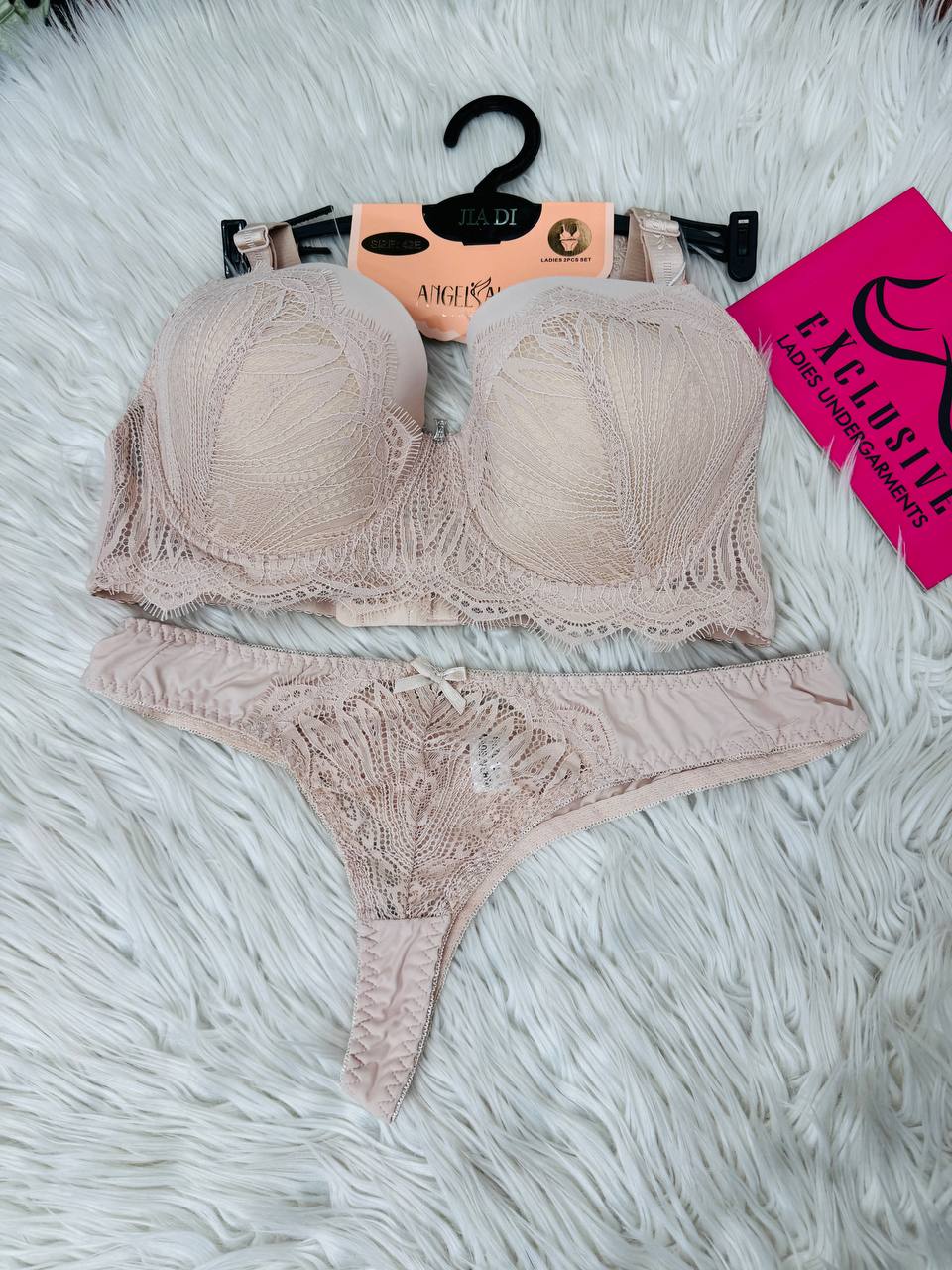 Bridal Bra Panty Set Elegance Lace Lingerie Set