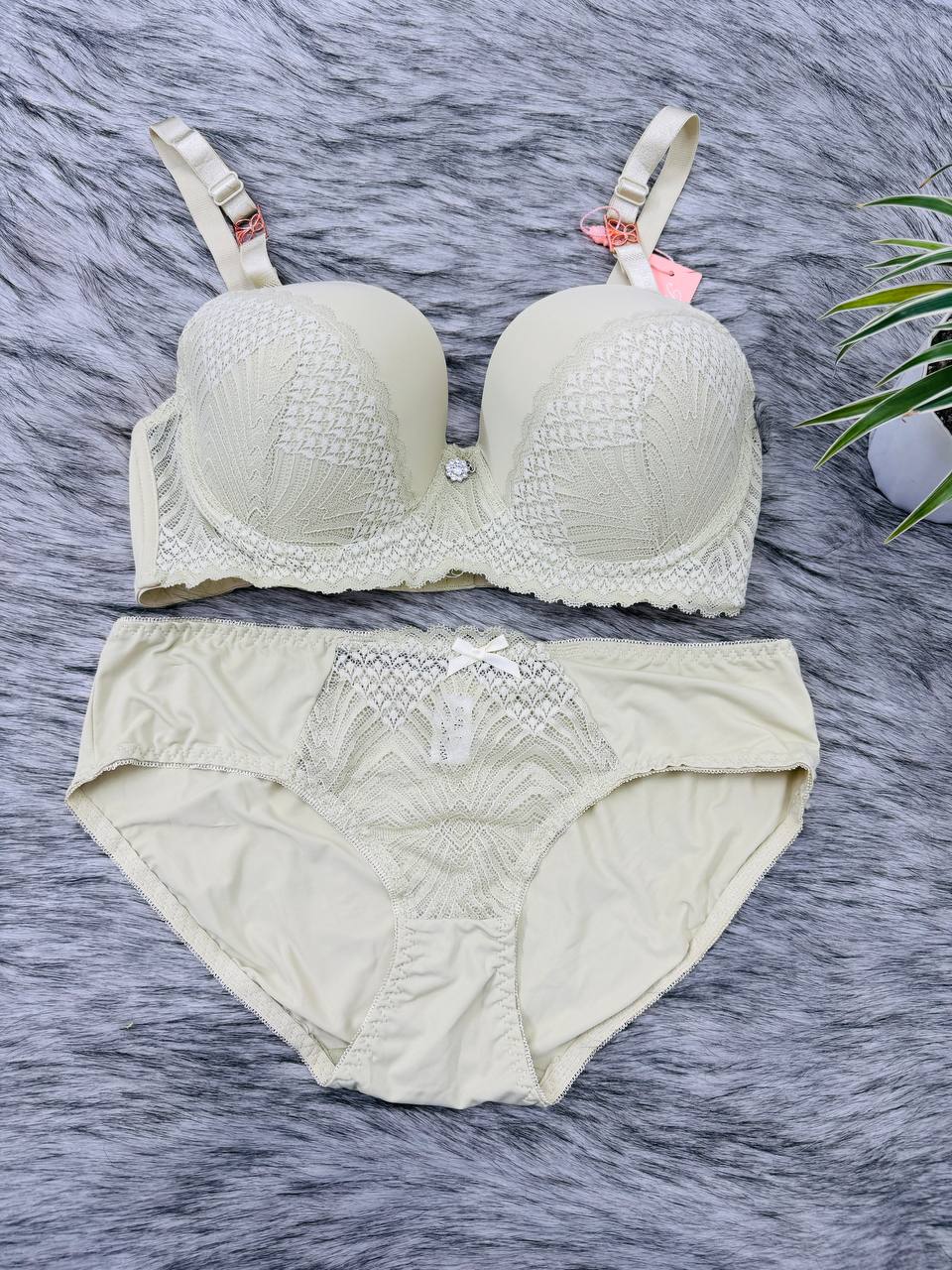 Midnight Wine Lace Net Intimates Bridal  Set