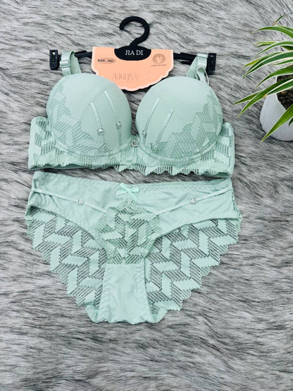 Super premium bridal lase Bra Panty Set