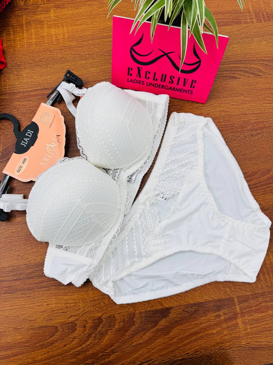Exclusive Bra Panty set for white lover
