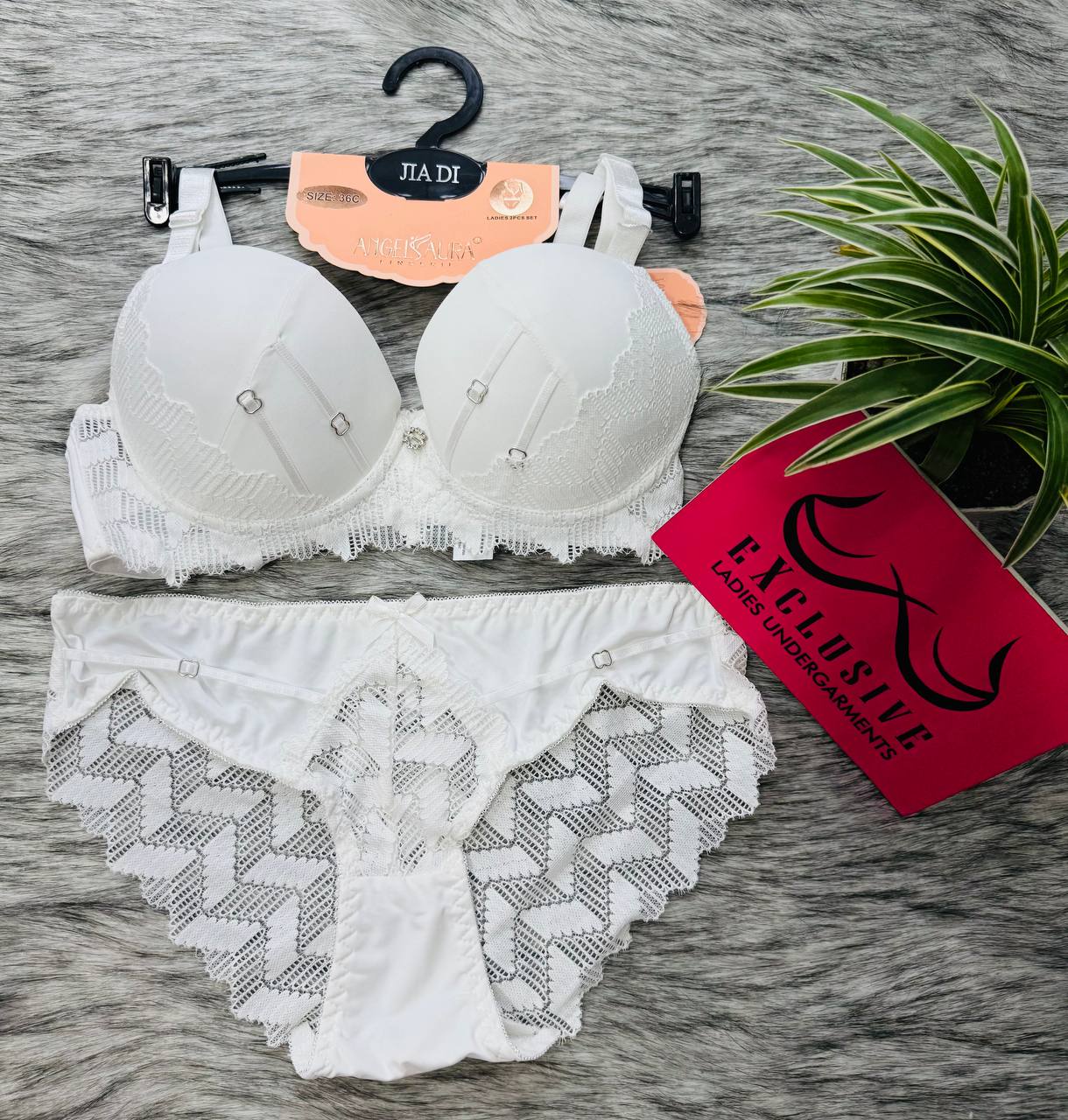 Super premium bridal lase Bra Panty Set