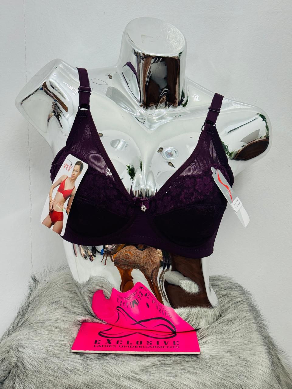 Padless Wired Bra B Cup