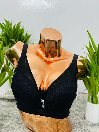 True Shape Pad Less Wired Bra (D Cup)