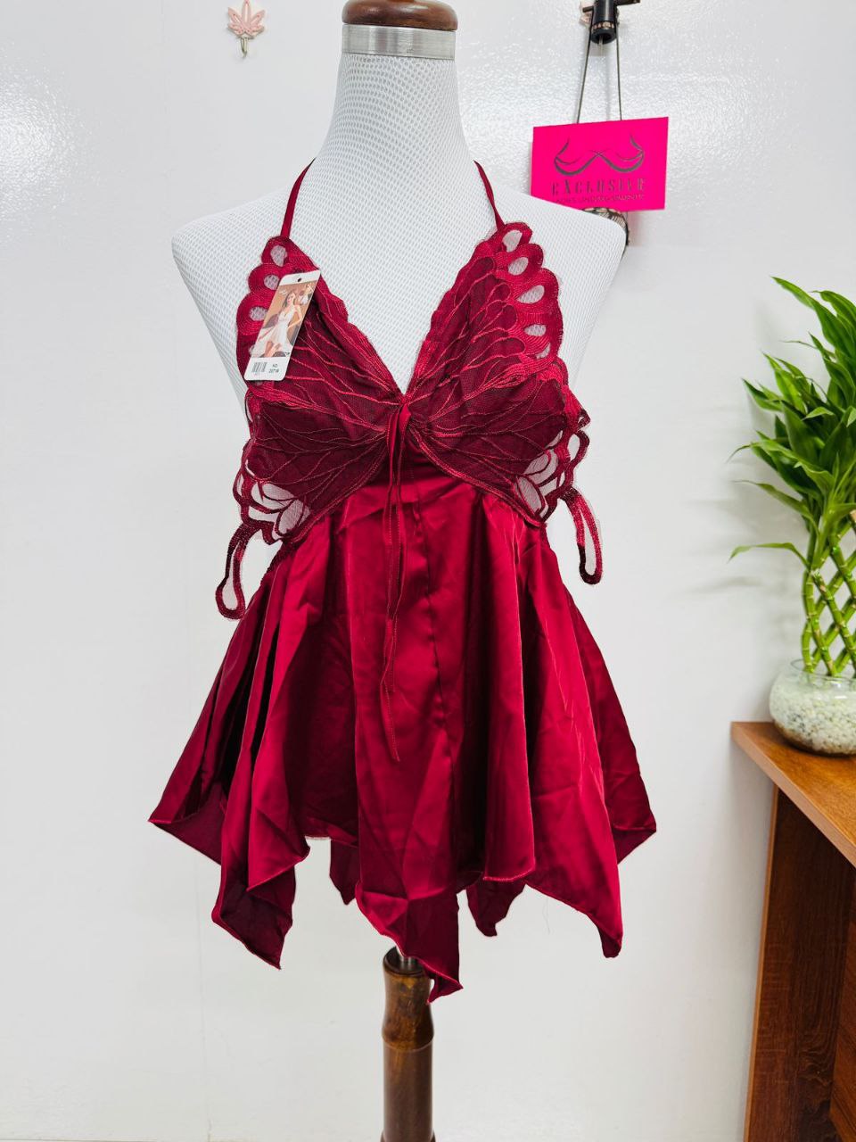 Embrace the Fantasy: Butterfly Hot Babydoll Nighty