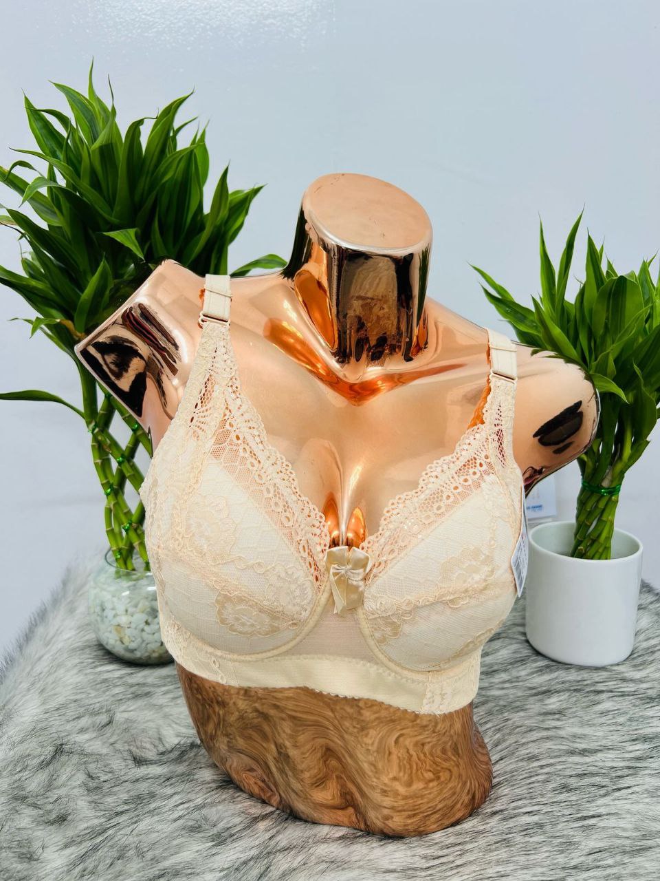 Unlined Lift C-Cup Underwire Bra