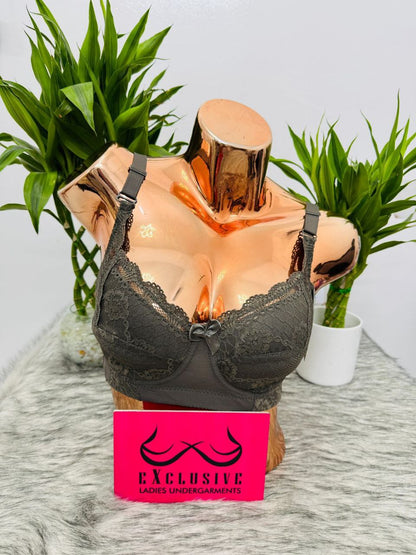 Unlined Lift C-Cup Underwire Bra